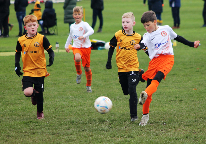 Chasing the ball